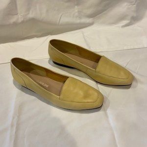 EUC Enzo Angiolini Yellow Liberty Flats Loafers Sz 10